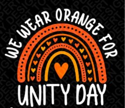 Wear Orange for Unity Day